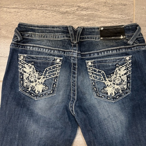 Vigoss Chelsea Slim Boot Cut Jeans - Picture 5 of 8